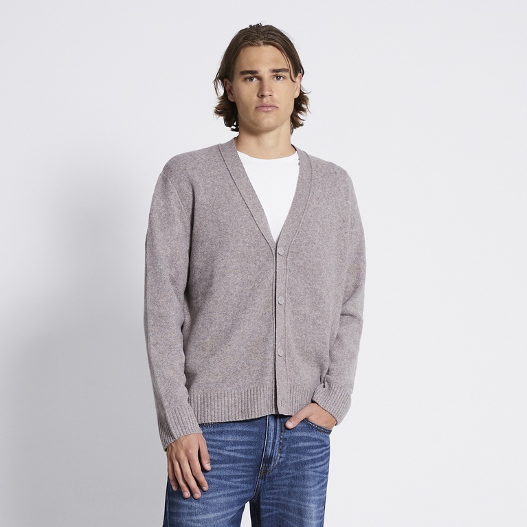 Knit cardigan "Valdemar" Light Brown